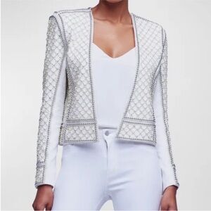 L'Agence Esme Embellished Jacket